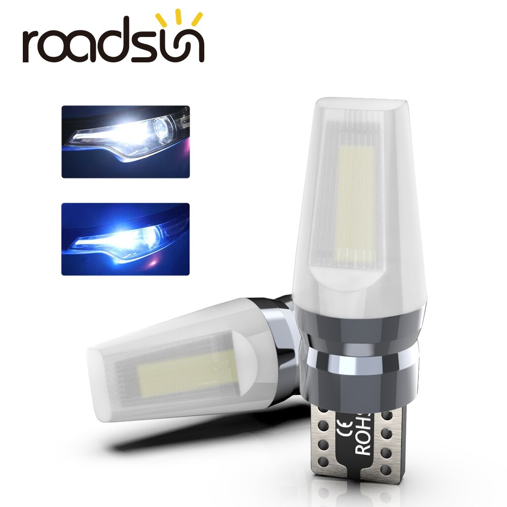 Roadsun-T10 W5W LED , ڵ  COB Ĩ Ŭ..